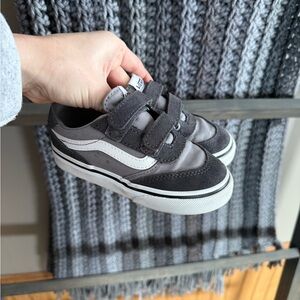 Grey & black toddler VANS
